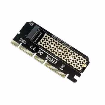 M.2 NVMe SSD К PCIE 3,0x16 Адаптер M Key интерфейсная карта Поддержка PCI Express 3,0x4 2230-2280 Размер m.2 ПОЛНАЯ скорость