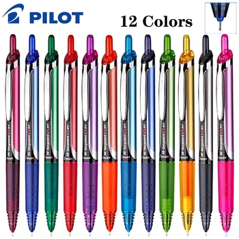 12 цветов, гелевая ручка Japan PILOT BXRT-V5, наконечник для шприца 0,5 мм, Быстросохнущие Гладкие школьные принадлежности, ручки для письма, канцелярские принадлежности